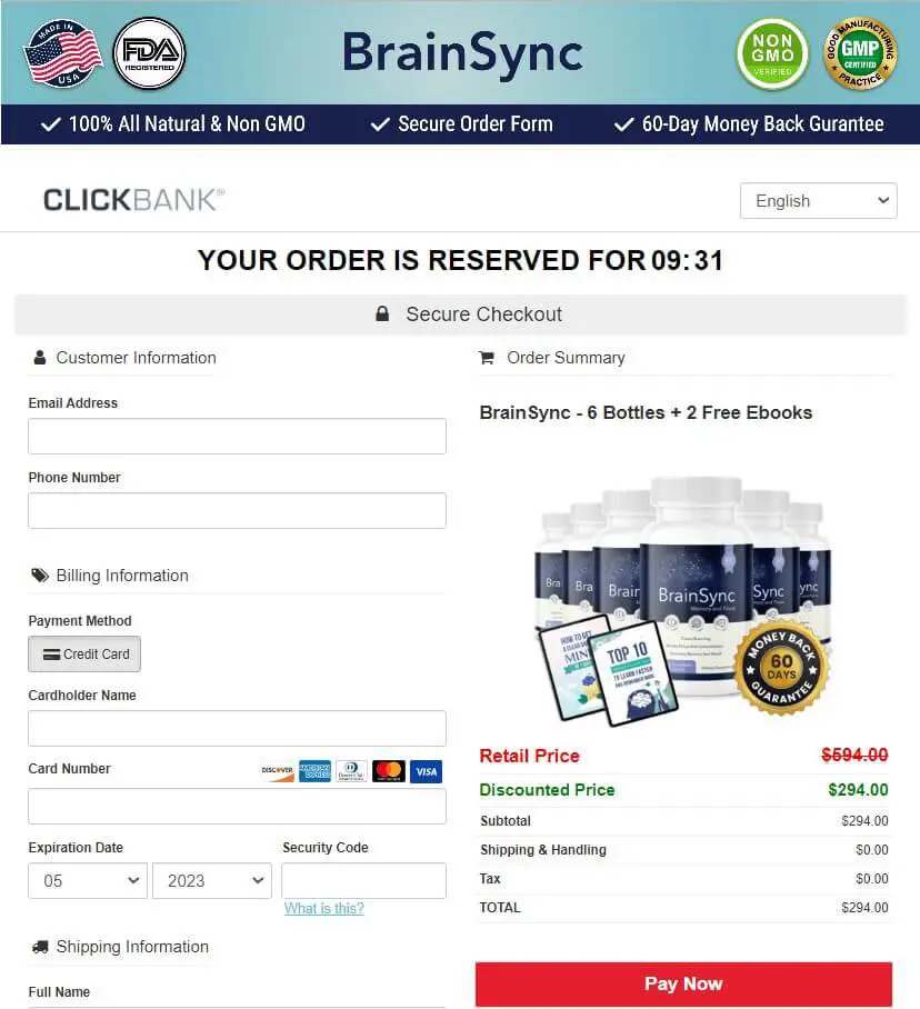 BrainSync-Secure-Checkout